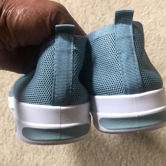 Women's Blue Step In Sock Style Comfort Shoes with Breathable Design-Size 40 - Picture 9 of 11